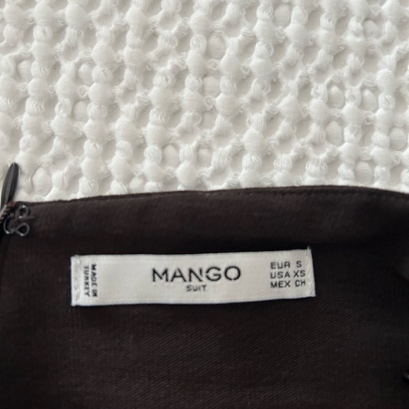 Mango - brown midi skirt. - Picture 2 of 3